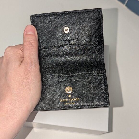 Kate Spade leather business card holder - Picture 3 of 4